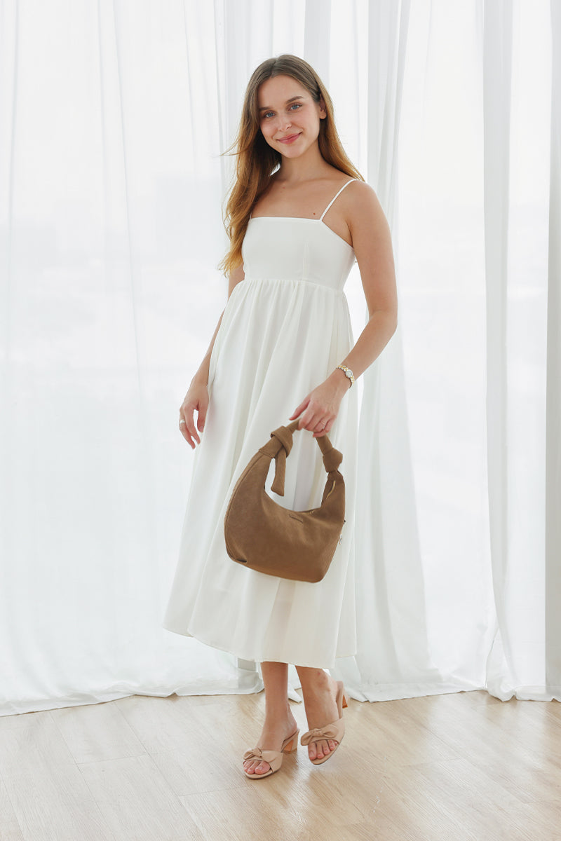 Noemi Bow Heels in Nude