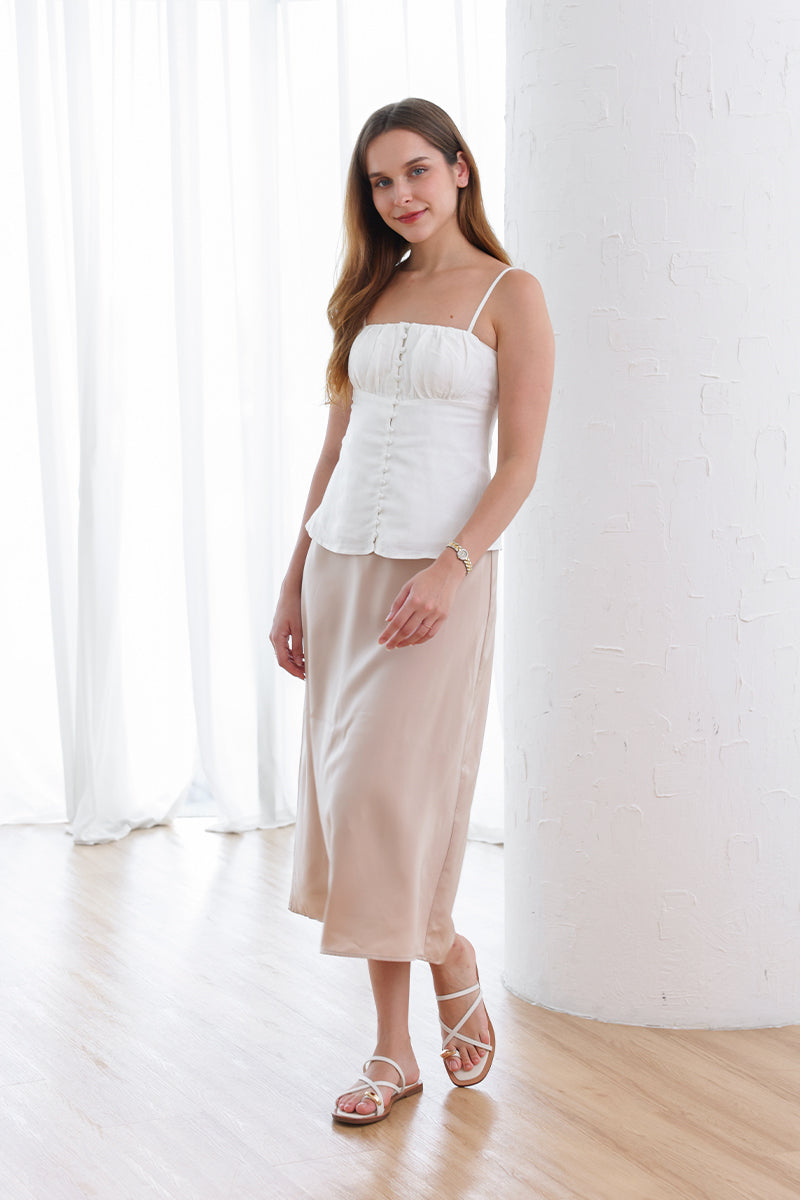 Soma Strappy Sandals in Cream
