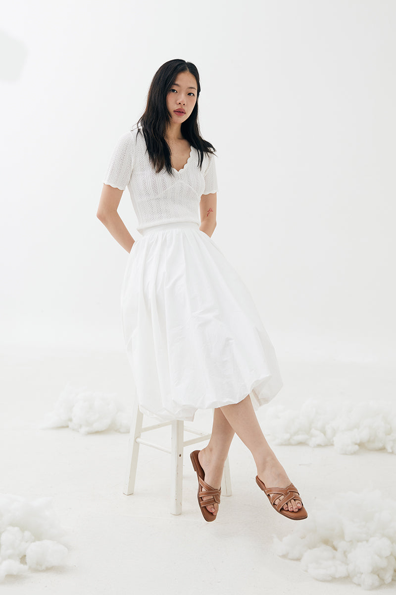 Yuna Interlocking Cloud Sliders in Spice