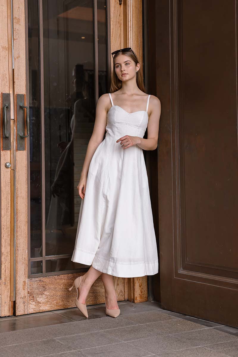 Nyra Cloud Heels in Nude  Sunday Staples